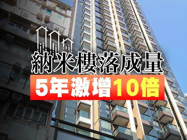 市道行情-納米樓落成量五年激增10倍-House730