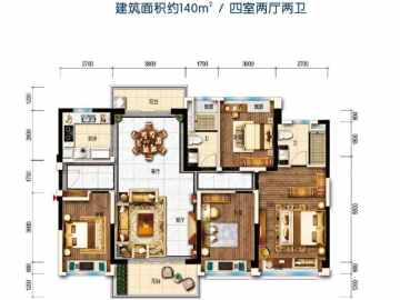 惠州碧桂園太東天樾灣 F戶型 - House730
