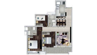 綠地越秀海玥 B戶型 - House730
