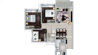 綠地越秀海玥 A戶型 - House730