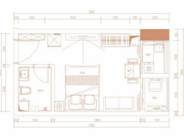 今日香沙御景園 公寓33㎡ - House730