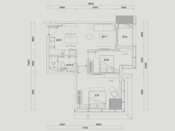 深業中城 B單元戶型七112-116 - House730