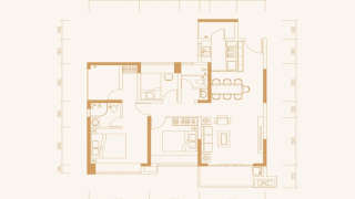 大族雲峰二期 B座03戶型 - House730