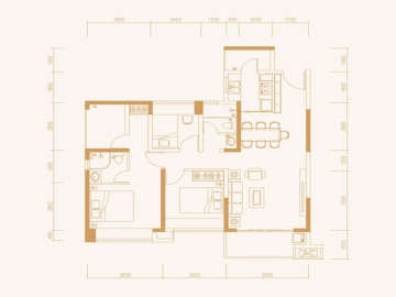 大族雲峰二期 B座03戶型 - House730