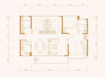 大族雲峰二期 C座二單元03戶型 - House730