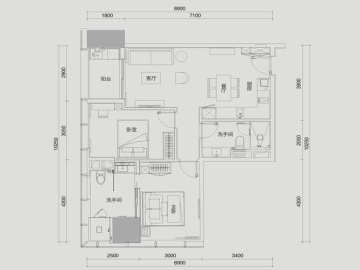 深業中城 B單元戶型六 - House730