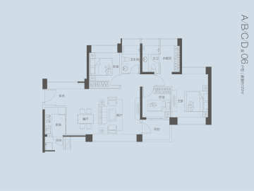 華僑城新天鵝堡叁期 06戶型 - House730