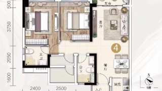 亞運城 天峯89方2+1房 - House730