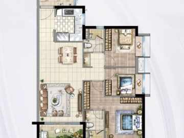 南沙時代香海彼岸 B戶型 - House730