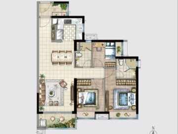 南沙時代香海彼岸 A戶型 - House730