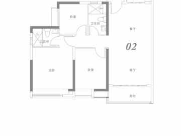 合生中央城 111平方叁房 - House730