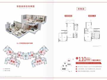 中國鐵建國際公館 110平方叁房 - House730
