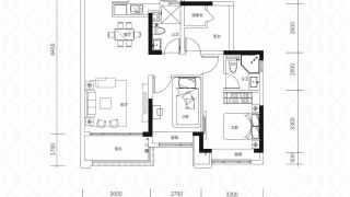 華發四季 1棟03/04 94㎡ 2+1房 - House730