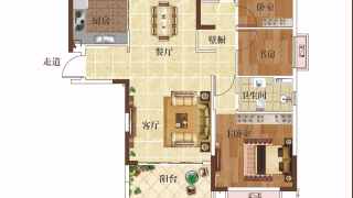 恒大雲東海(雲澗花園) 115平方叁房 - House730
