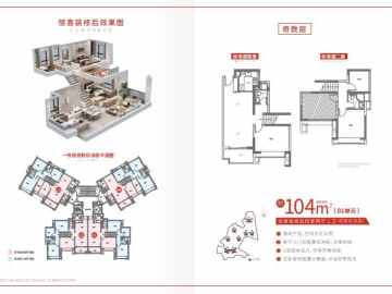 中國鐵建國際公館 104平方叁房 - House730