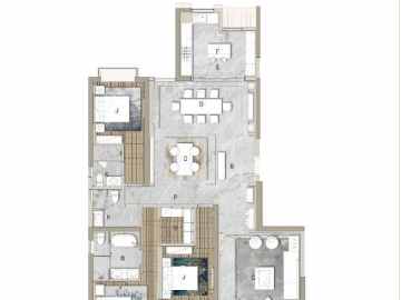 天越公馆(世茂天越) 213平方四房 - House730