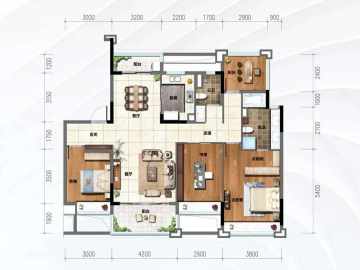 新城鹿江風華 142㎡戶型 - House730