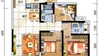 龍光·玖龍山 B戶型（可改叁房） - House730