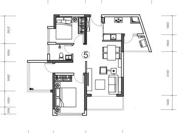 偉業蘭廷灣 1棟81㎡戶型 - House730