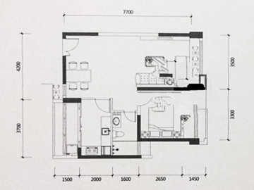 陽光粵海 一房兩廳一衛 - House730