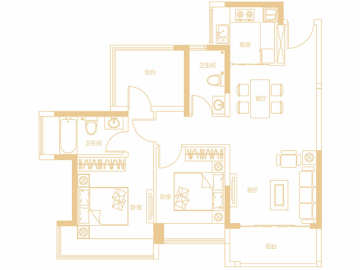 麓園 8棟A戶型 - House730