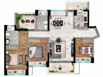 星河榮域 3棟二單元115㎡ - House730