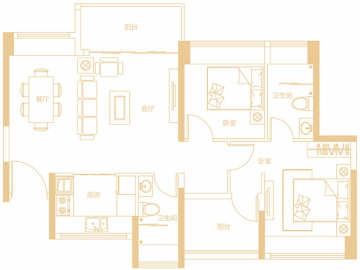 麓園 8棟B戶型 - House730