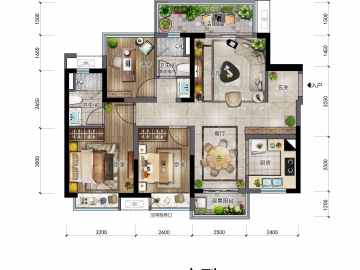 汕頭華潤潤溪府 A2戶型 - House730