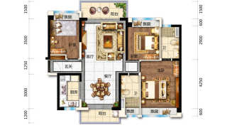 碧桂園太東天樾灣 J戶型 - House730