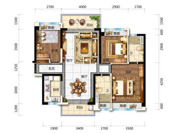 碧桂園太東天樾灣 J戶型 - House730