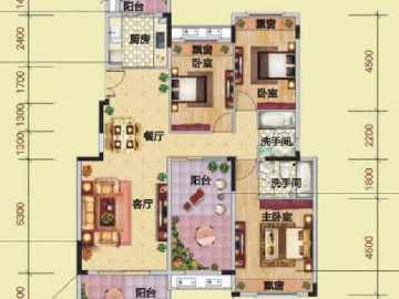 園方歐洲城 134.81㎡戶型 - House730