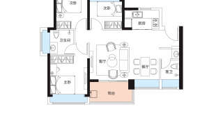 佳華領悅廣場 B戶型 - House730