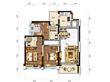 碧桂園太東天樾灣 A戶型 - House730