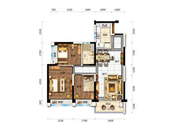 碧桂園太東天樾灣 I戶型 - House730