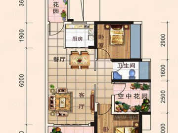 德豐凱旋城 3-6棟D5戶型 - House730