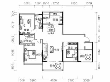 建業華府 1棟B戶型 - House730