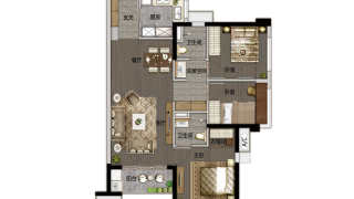萬科廣場天譽 04戶型 - House730