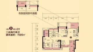 佳兆業悅峰花園 2棟B單元01 - House730