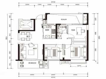 新力琥珀園 88㎡戶型 - House730