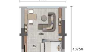 惠州金融街海世界 公寓66平 - House730