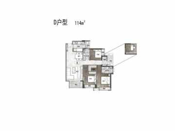 合景招商·映月臺 D戶型 - House730