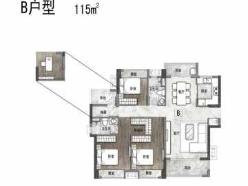 合景招商·映月臺 A戶型 - House730
