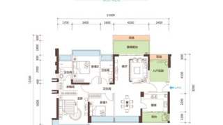 泰盈玖悅灣 叁房兩廳兩衛 - House730