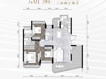 天恒灣景 128㎡ - House730