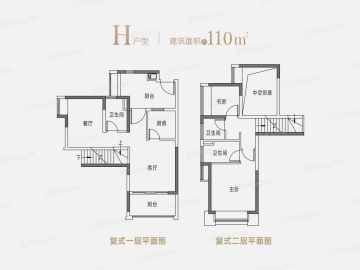 中國鐵建鳳語潮鳴 H戶型 - House730