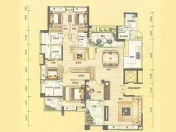 中山龍山華府 5室3廳4衛1廚 - House730