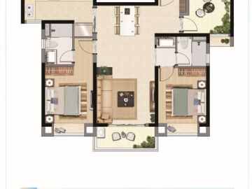 湖心金茂悅 C2戶型 - House730