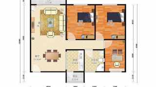 天明豪庭 3室2厅1卫 - House730