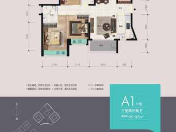 綠景喜悅薈 A1户型 - House730