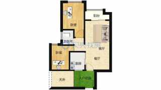 雅居樂御龍山 2室2厅1卫 - House730